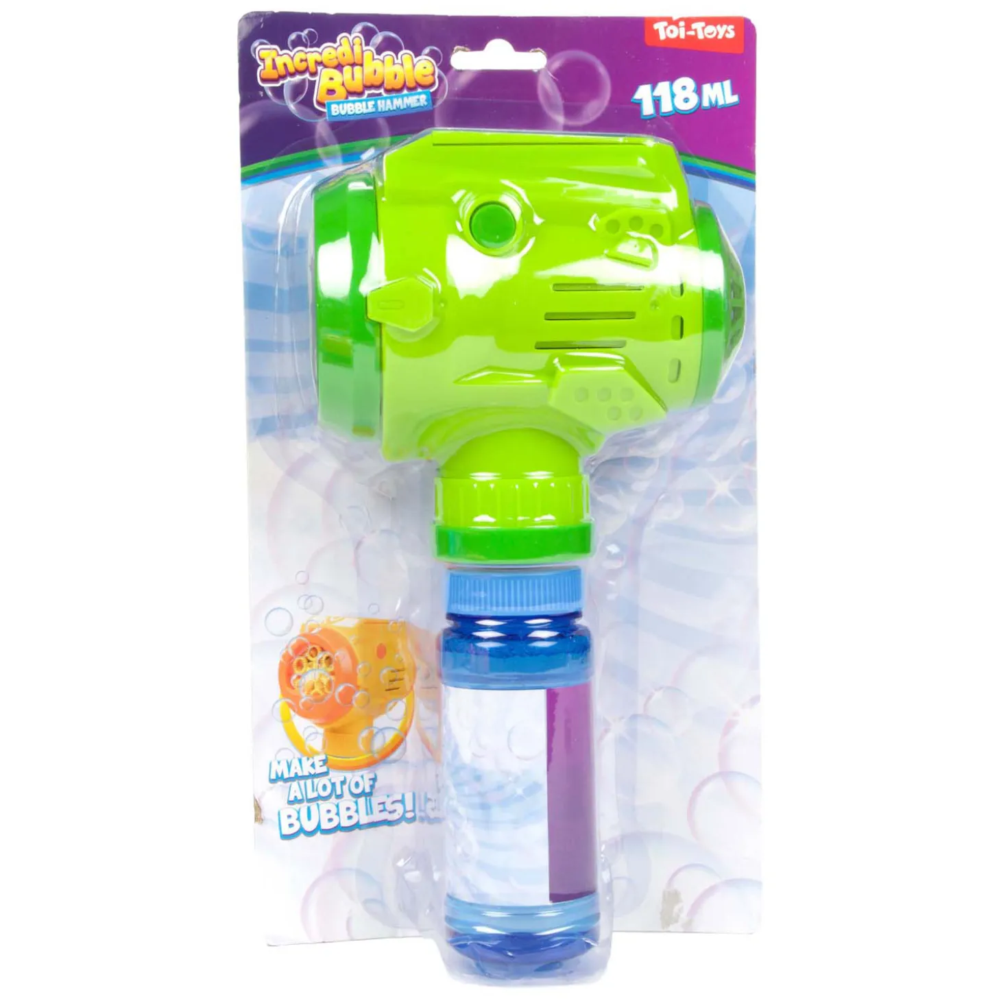 Incredibubble Bellenblaaspistool Hamer