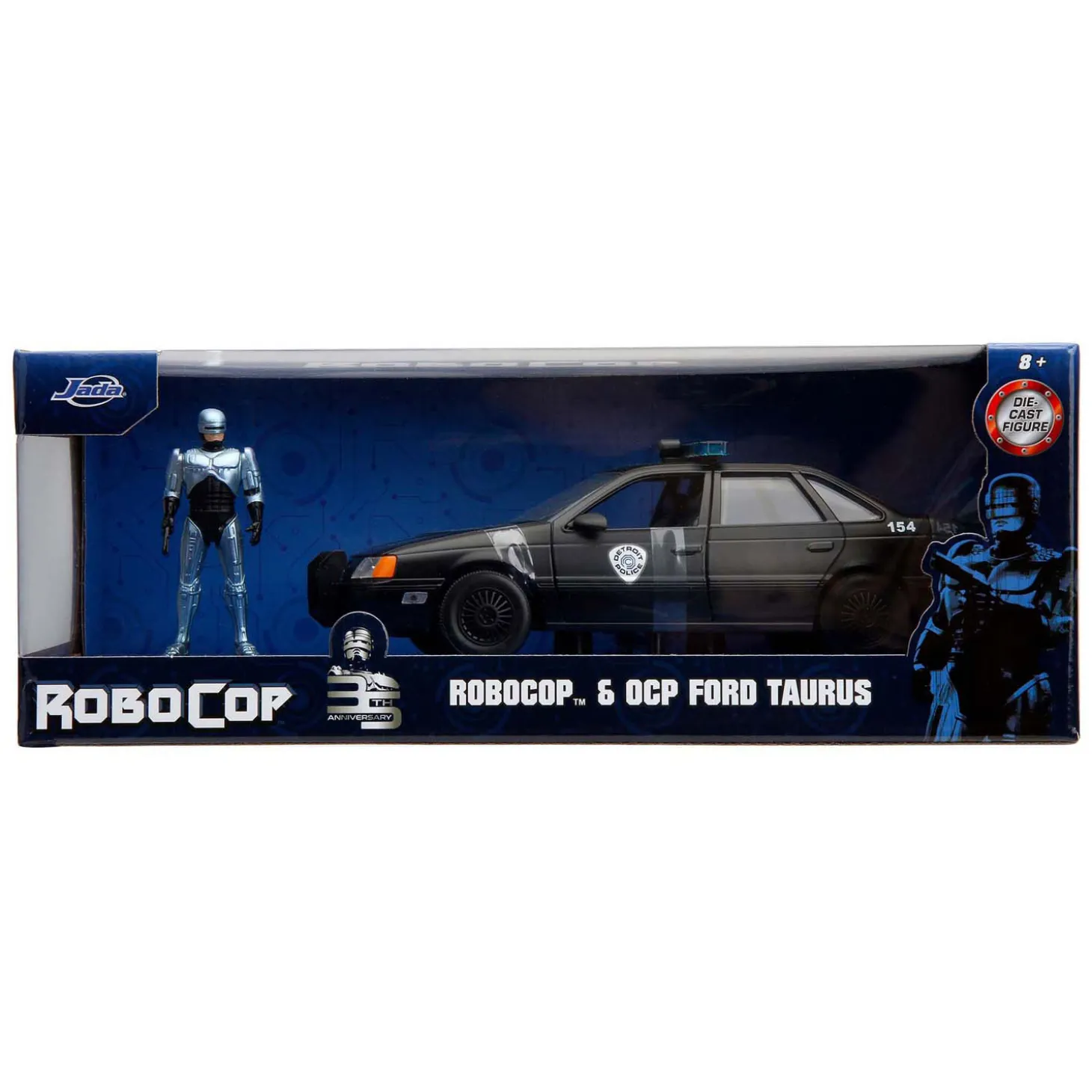 Jada RoboCop 1986 Ford Tarus 1:24