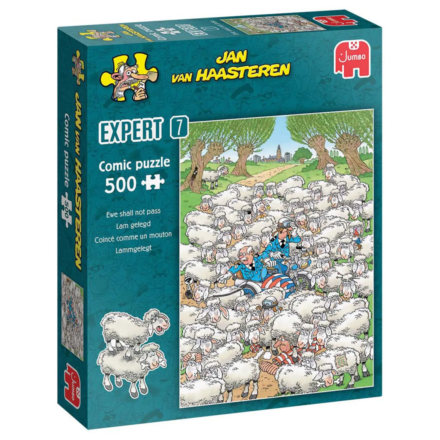 Jan van Haasteren Legpuzzel Expert 7 - Lam gelegd, 500st.