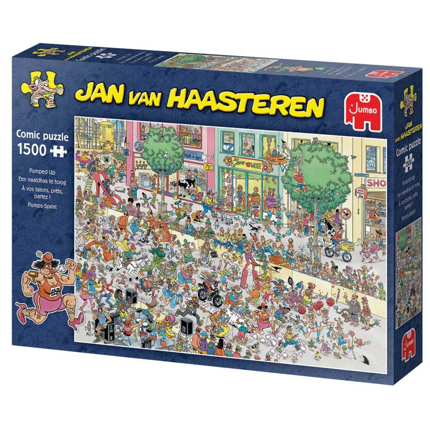 Jan van Haasteren Legpuzzel - Een Naaldhak te Hoog - 1500st.