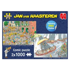 Jan van Haasteren Legpuzzel - Hollandse Tradities, 2x1000st.