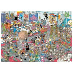 Jan van Haasteren Legpuzzel - Geef ons de ruimte & Net als in de film - 2x1000st.