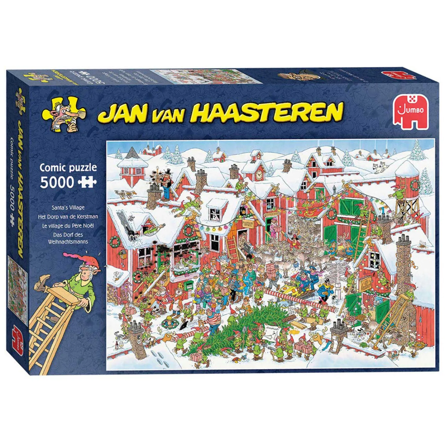 Jan van Haasteren Legpuzzel - Santa's Village, 5000st.