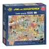 Jan van Haasteren Legpuzzel - Op Hete Kolen - 1000st.