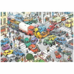 Jan van Haasteren Legpuzzel - Traffic Chaos, 3000st.