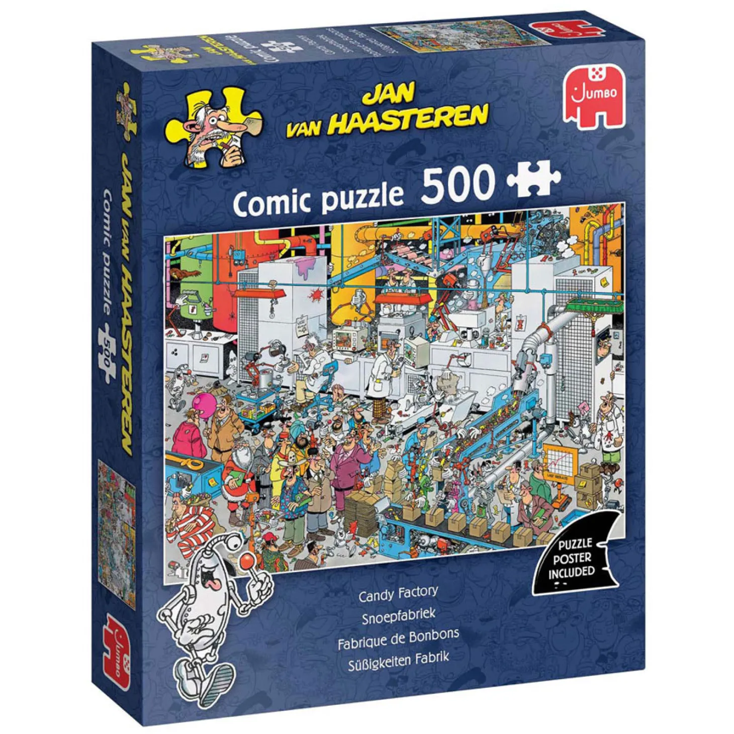 Jan van Haasteren Legpuzzel - Snoepfabriek, 500st.