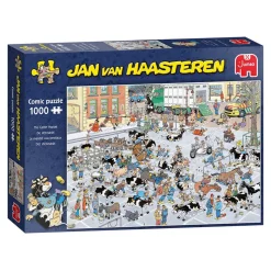 Jan van Haasteren Legpuzzel - De Veemarkt, 1000st.