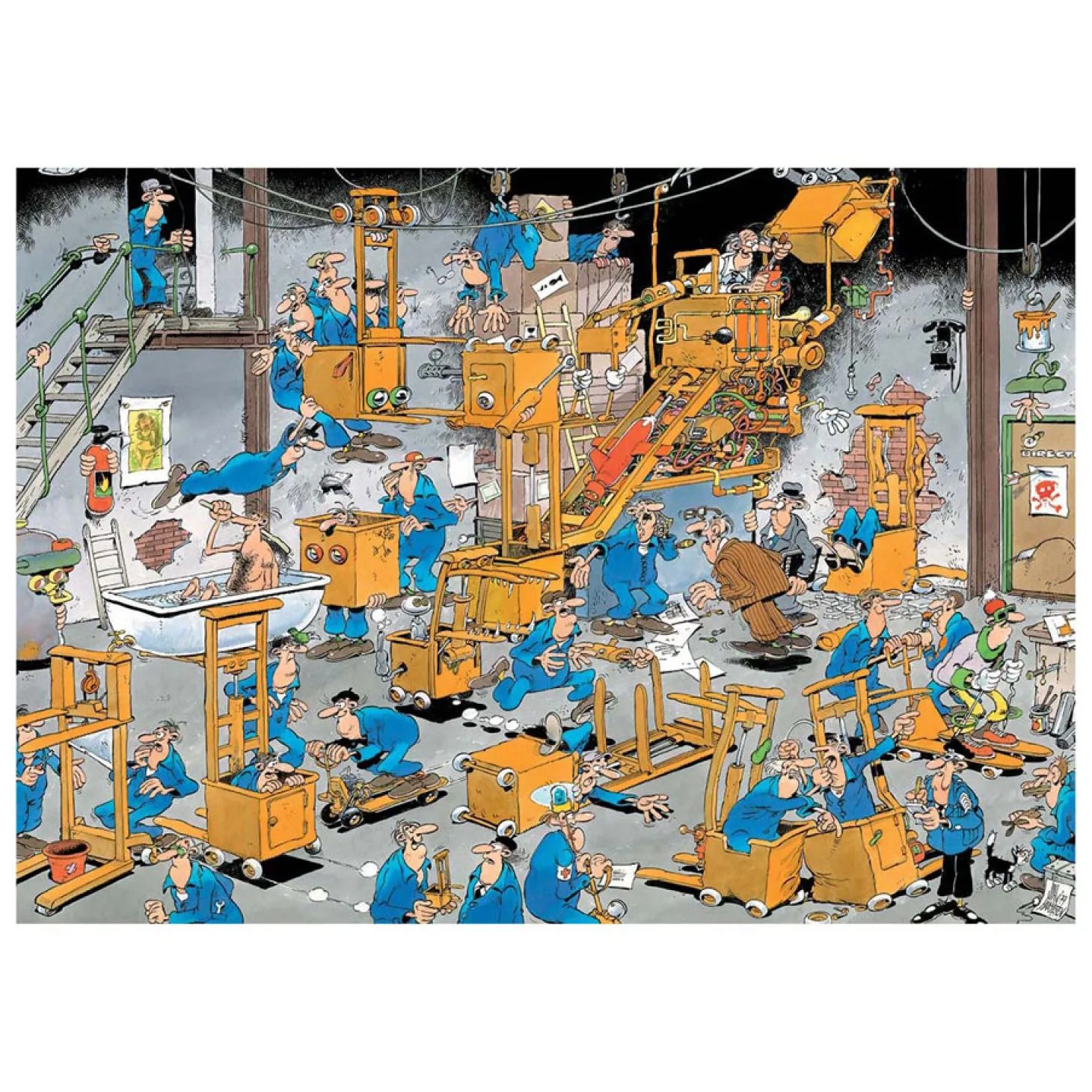 Jan van Haasteren Legpuzzel - Oldtimers - Karren maar! - 1000st.