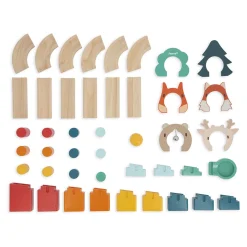 Janod - Mijn Eerste Houten Knikkerbaan