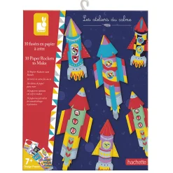 Janod Atelier - Raketten Maken en Inclusief Lanceerstation