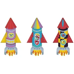 Janod Atelier - Raketten Maken en Inclusief Lanceerstation