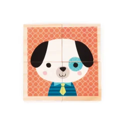 Janod Blokpuzzel - Bosdieren