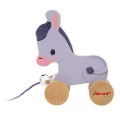 Janod Boerderij - Houten Trekfiguur Ezel