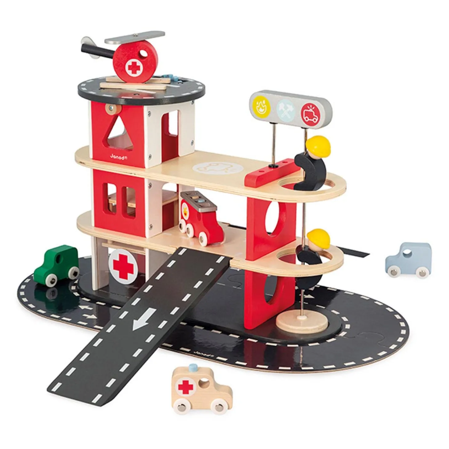 Janod Bolid Houten Brandweerkazerne