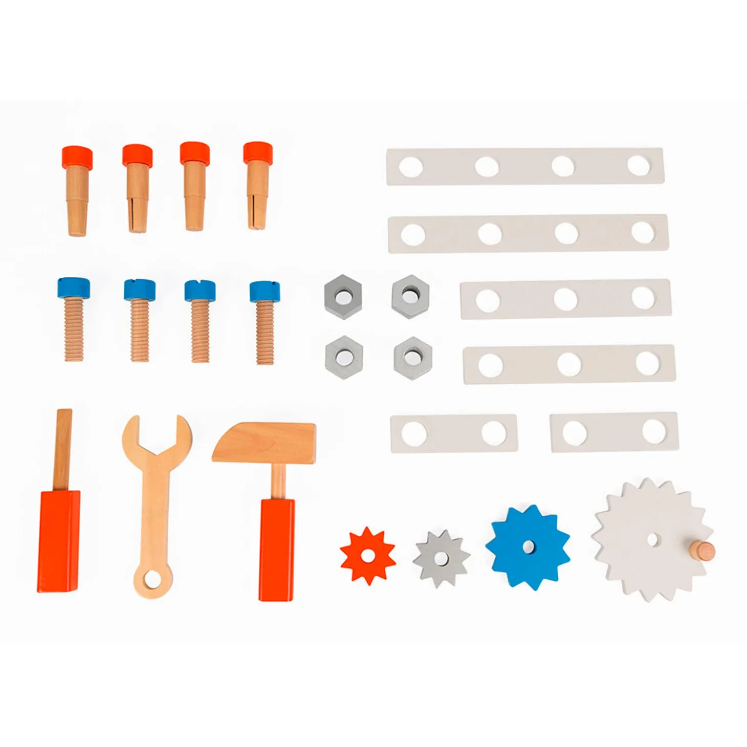 Janod Brico'kids - Magnetische DIY Trolley