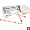 Janod Confetti Muziekinstrumenten, set van 4