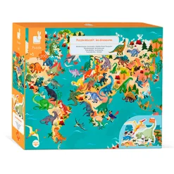 Janod Educatieve Puzzel - Dino's
