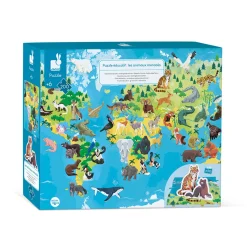 Janod Educatieve Puzzel - Dieren 200st.