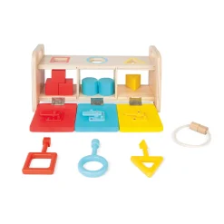Janod Essential - Slotenbox met Vormensorteerder