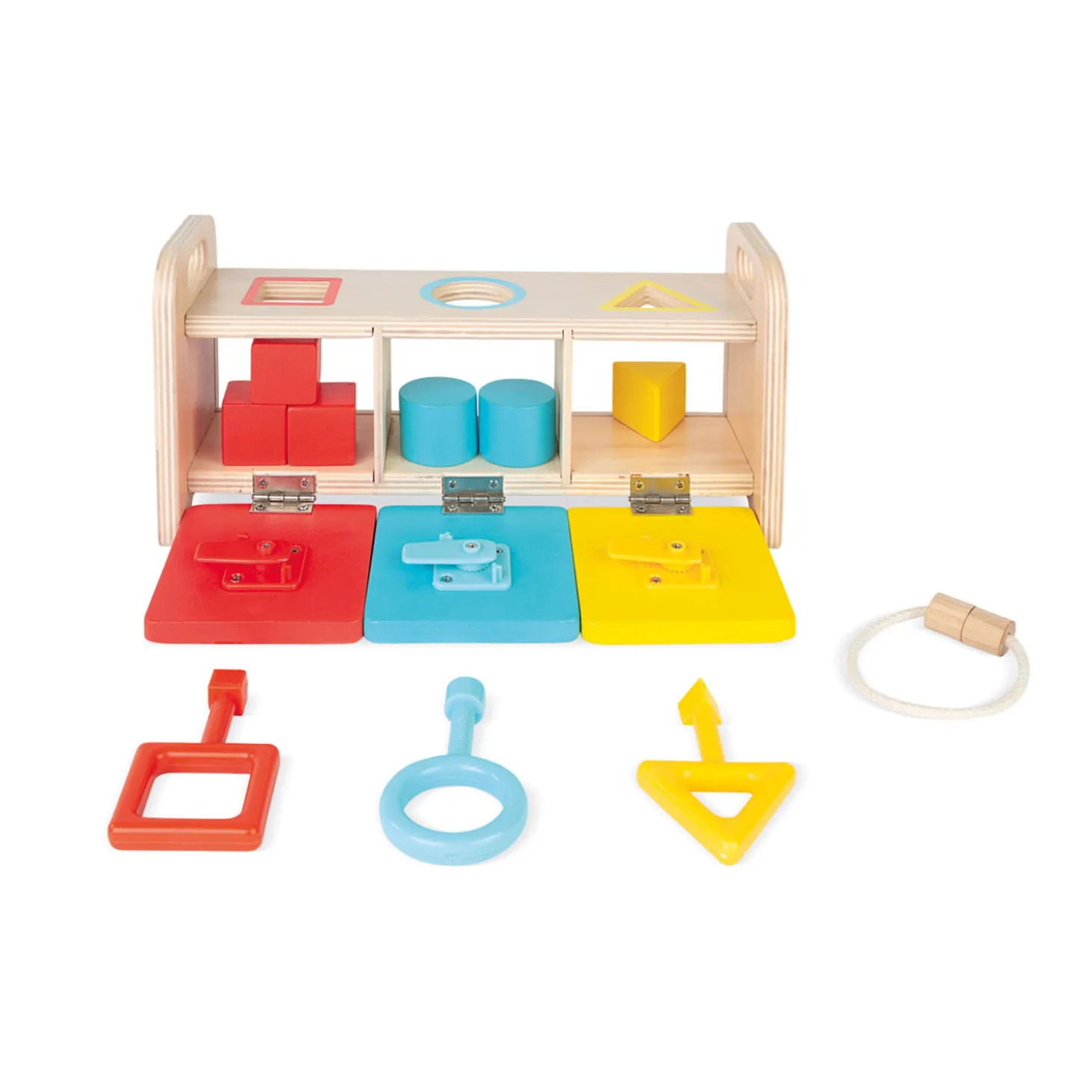 Janod Essential - Slotenbox met Vormensorteerder