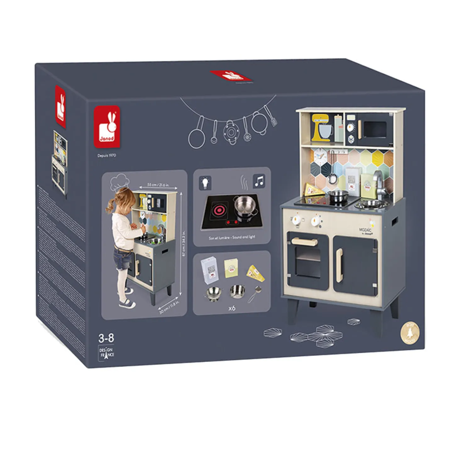 Janod Houten Keuken - Mozaic