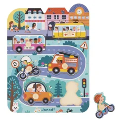 Janod Knoppuzzel - In De Stad