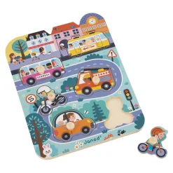 Janod Knoppuzzel - In De Stad