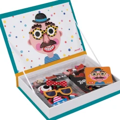 Janod Magnetibook - Gekke Gezichten Jongens