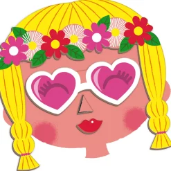 Janod Magnetibook - Gekke Gezichten Meisjes