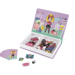 Janod Magnetibook - Verkleedfeest Meisjes