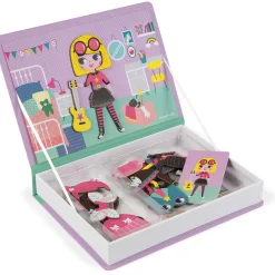 Janod Magnetibook - Verkleedfeest Meisjes