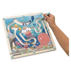 Janod Magnetisch Houten Doolhof Oceaan