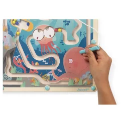 Janod Magnetisch Houten Doolhof Oceaan