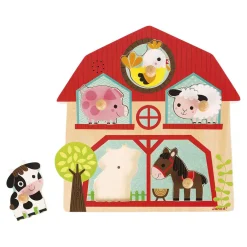 Janod Muzikale Puzzel - De vrienden van de boerderij