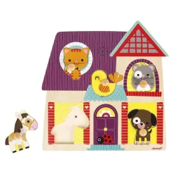 Janod Muzikale Puzzel - Mijn kleine vrienden