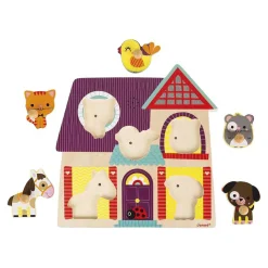 Janod Muzikale Puzzel - Mijn kleine vrienden