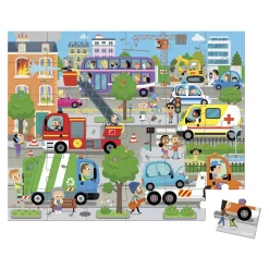 Janod Puzzel - De Stad, 36st.