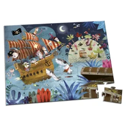 Janod Puzzel - Piraten, 36st.