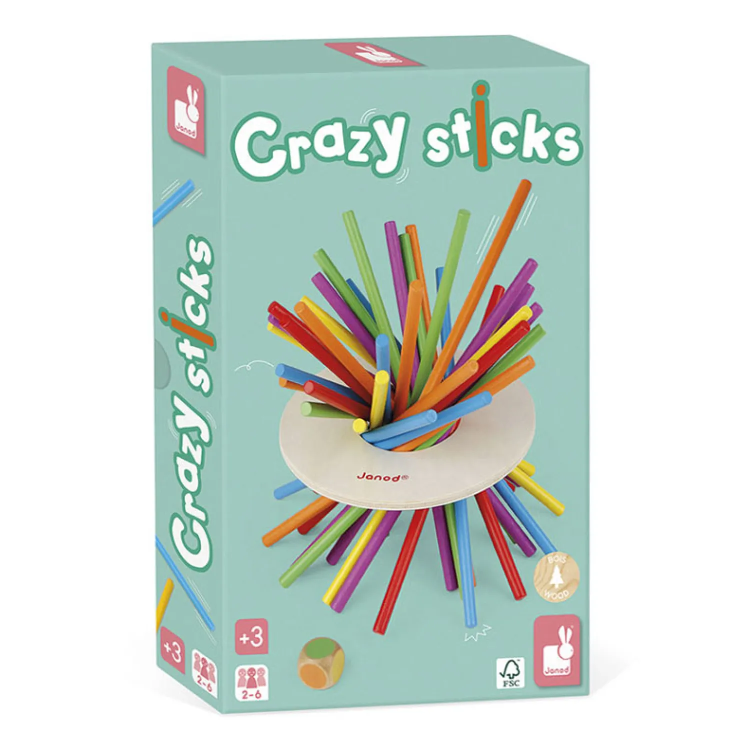Janod Spel - Crazy sticks