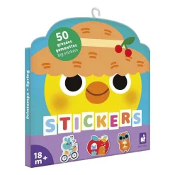 Janod Stickers - 50 Grote Stickers Lente