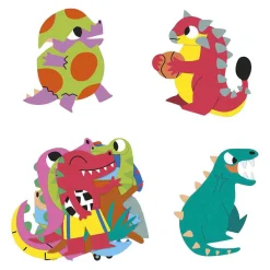 Janod Stickers - 100 Stickers Dino