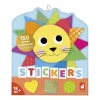 Janod Stickers - Stickervel met 150 Stickers Geometrische Vormen