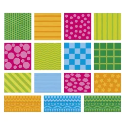 Janod Stickers - Stickervel met 150 Stickers Geometrische Vormen