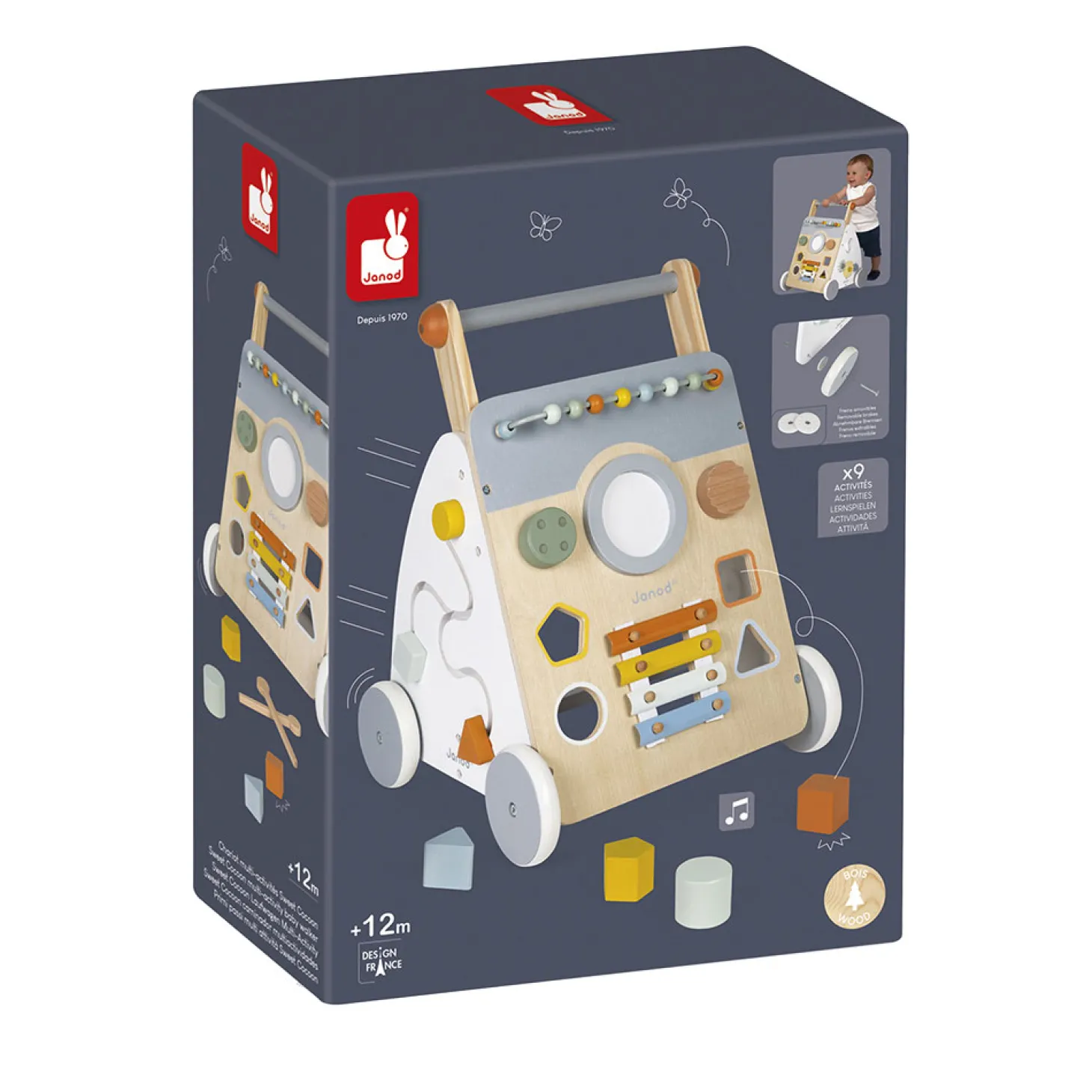 Janod Sweet Cocoon - Houten Loopwagen