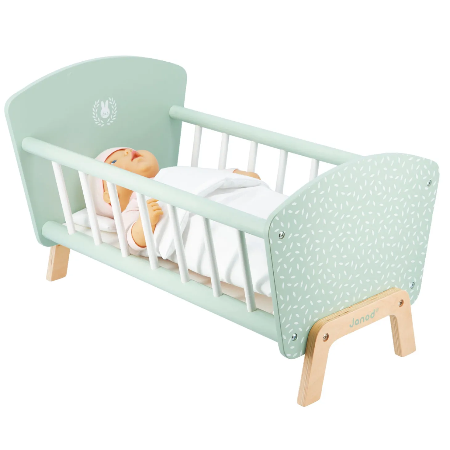 Janod Zen - Houten Poppenbed