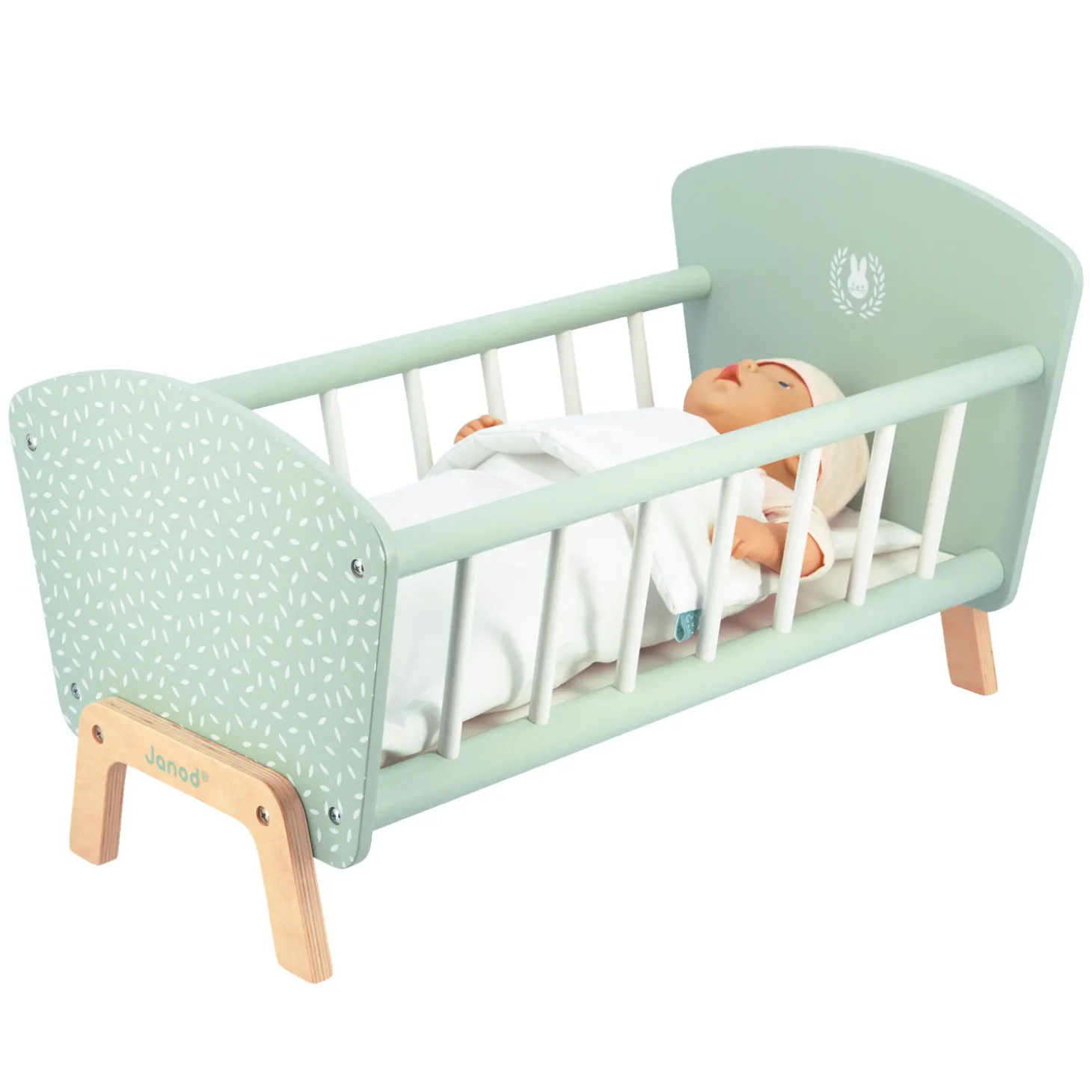 Janod Zen - Houten Poppenbed