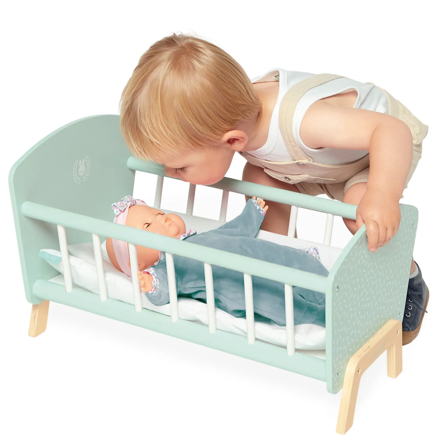 Janod Zen - Houten Poppenbed