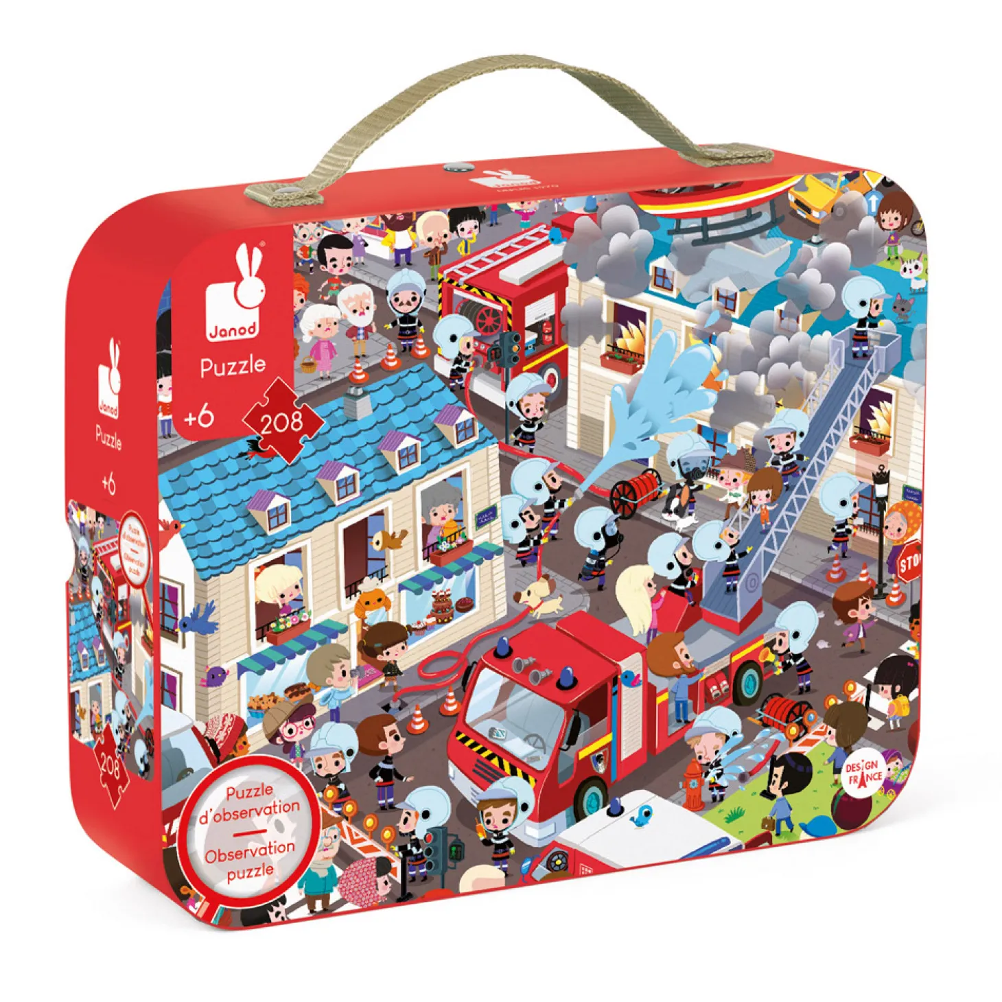 Janod Zoekpuzzel - Brandweer - 208st.