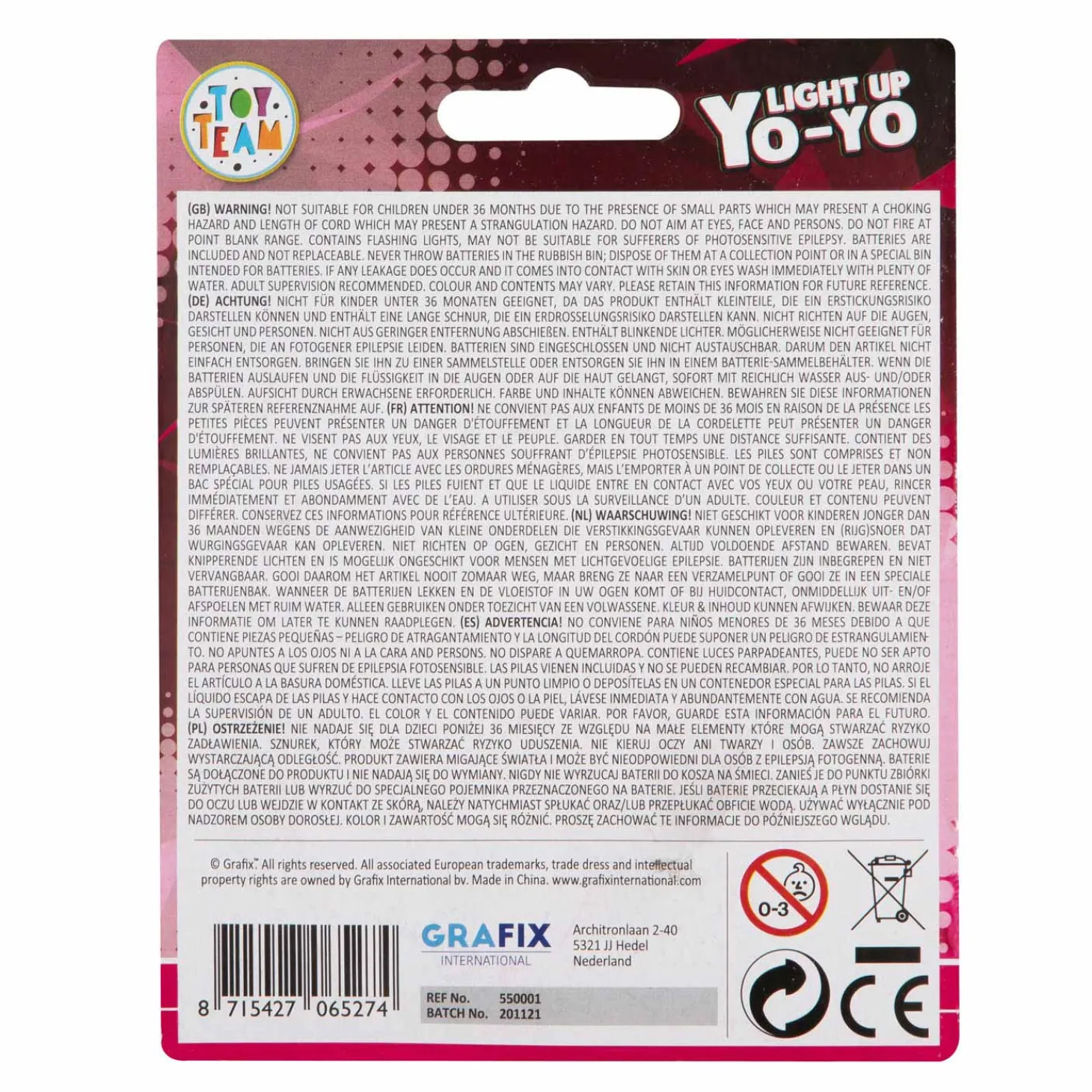 Jojo met Licht - Roze