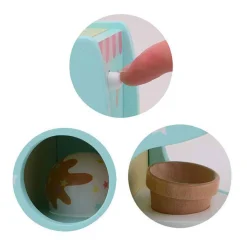 Joueco Houten Ijsmachine met Ijsbollen, 6dlg.